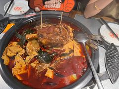 -探鱼·鲜青椒爽麻烤鱼(中天广场店)