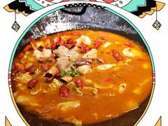 沸腾虾蛙跳-绿茶餐厅(西单老佛爷店)