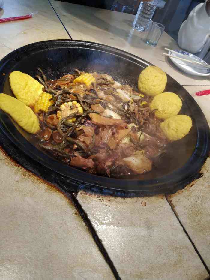 二姐柴火地锅鸡(汉口大街店)-"单位部门同事一起来吃的,提前预约做好