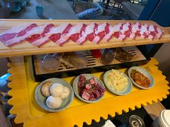 一米长盘牛五花-犟牛家·榴莲烤肉(五棵松店)