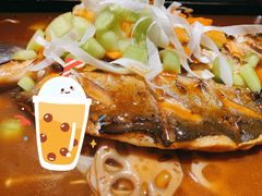 蒜香味凌波鱼-探鱼·鲜青椒爽麻烤鱼(苏宁广场店)