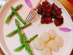 黑椒牛排配带子-上海老站(徐家汇店)