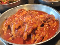 招牌辣炒鸡爪年糕-麻蒲碳烤肉(远景路1号店)