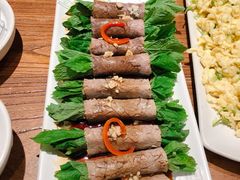 薄荷牛肉卷-云海肴·汽锅鸡·云南菜(美罗城店)