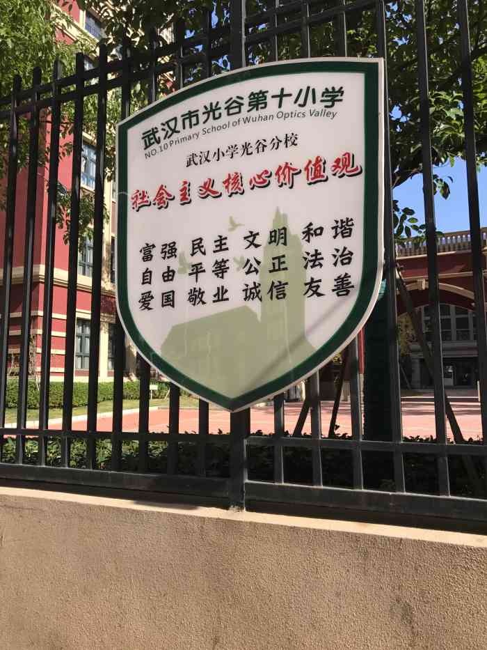 武汉光谷第十一小学-"途径路过这边,发现光谷十一小好大好气派啊.