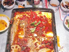 -探鱼·鲜青椒爽麻烤鱼(天河优托邦店)