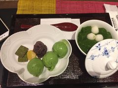 抹茶白玉丸子-中村藤吉(本店)