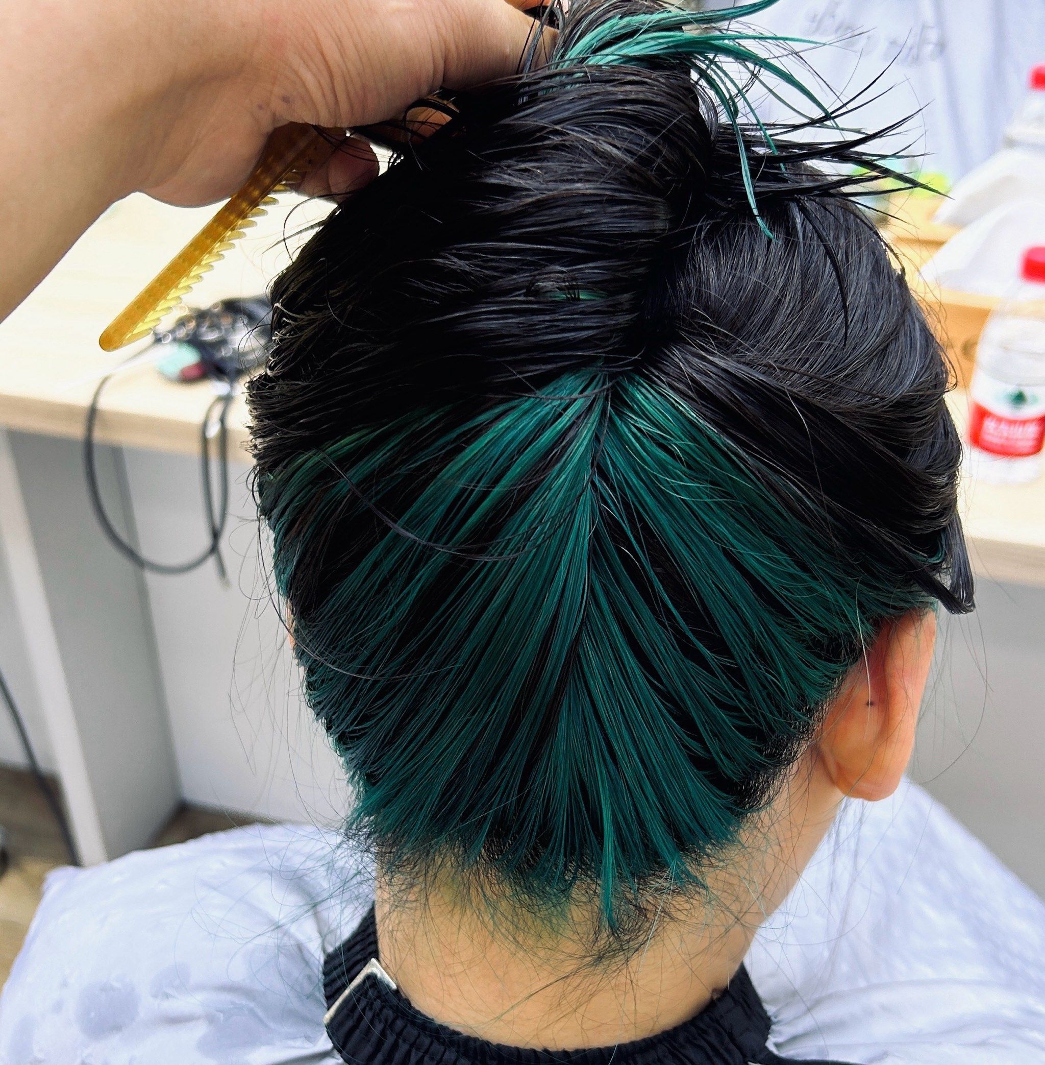 挂耳染