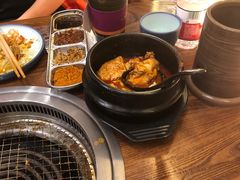 -明洞阿姨·韩式酱蟹烤肉·创意料理(三元桥店)