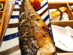 盐烤青花鱼-柏鮨寿司.刺身.定食(米山町地中海店)