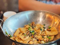 干锅千页豆腐-三台山庄中餐厅