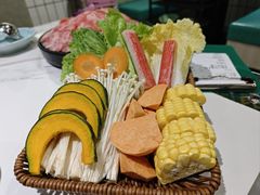 四季时蔬拼盘-采椰郎椰子鸡·脆皮鸡火锅(融创茂店)