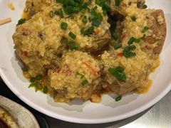 蒜香香炸臭豆腐-烎记烧烤(蓝天花园店)