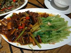空心菜炒黄鳝-潮中人·潮州菜(益乐路店)