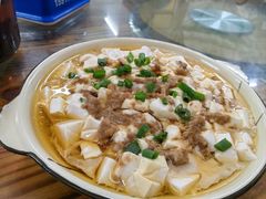 肉碎蒸山水豆腐-银峰农庄·特色烧鸡·鲜无花果浸鸡
