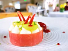 榛子巧克力慕斯配树莓雪葩-蝶舍·MAISON PAPILLON