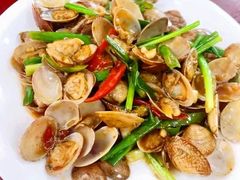 姜葱炒花甲-皓景海鲜·地标美食(双月湾店)