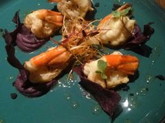 热前菜煎虾-AZUL by FUEL蓝色·法式酒馆(琶醍店)