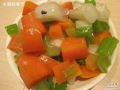 免费的咸菜-闫家驴肉老店(华电一校店)