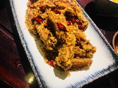 蒜香风沙鸡翅-馬蘭花開(车站大道店)