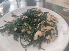 沙葱炒蛋-范记靖远羊羔肉(博物馆店)