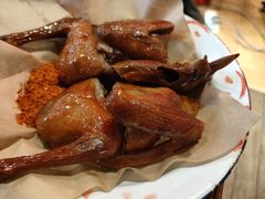 烤乳鸽-沙胆彪炭炉牛杂煲(成都玉林店)