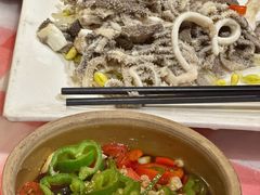 白灼牛柏叶-东江厨岸（惠州味道）(江畔花园店)