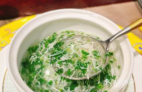 Jade and White Jade Crab Meat Soup