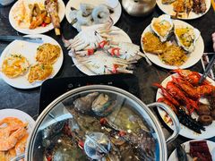 -川骄海鲜自助(王府井奥莱UP TOWN店原世界之花店)