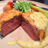 蟹肉牛排大宴炙爱肉食