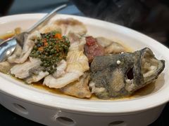 青花椒蒸龙胆鱼-闽和南(深圳万象城店)