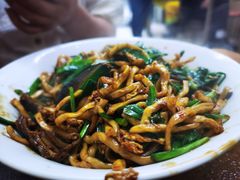 农家红炒长鱼炒面-三百碗宝应长鱼面(板仓街店)