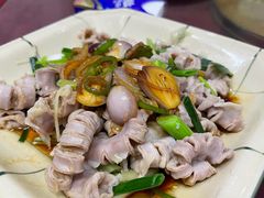 白灼粉肠-雄仔农家菜馆·特色葱油鸡(六祖店)
