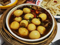 卤鹌鹑蛋-喜悦小串丹东小黄牛海鲜烧烤大排档(民主广场店)