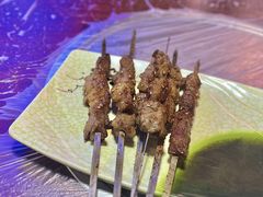 鲜羊肉串-江湖亮亮蒸虾大排档烤全羊清真(武汉总店)