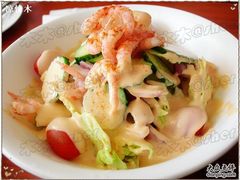 莉迪亚29甜虾沙拉1-莉迪亚意式餐厅(山大路店)