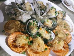 蒜蓉粉丝蒸扇贝-四川小胡子海鲜(丁村万人海鲜广场店)