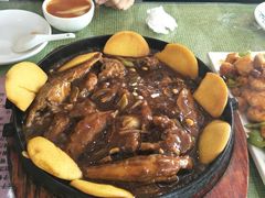 铁板杂鱼-桃子餐厅·天津菜(红星路直营店)