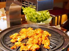 -明洞阿姨·韩式酱蟹烤肉·创意料理(三元桥店)