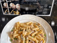 火腿蘑菇奶油面-Osteria意大利餐厅