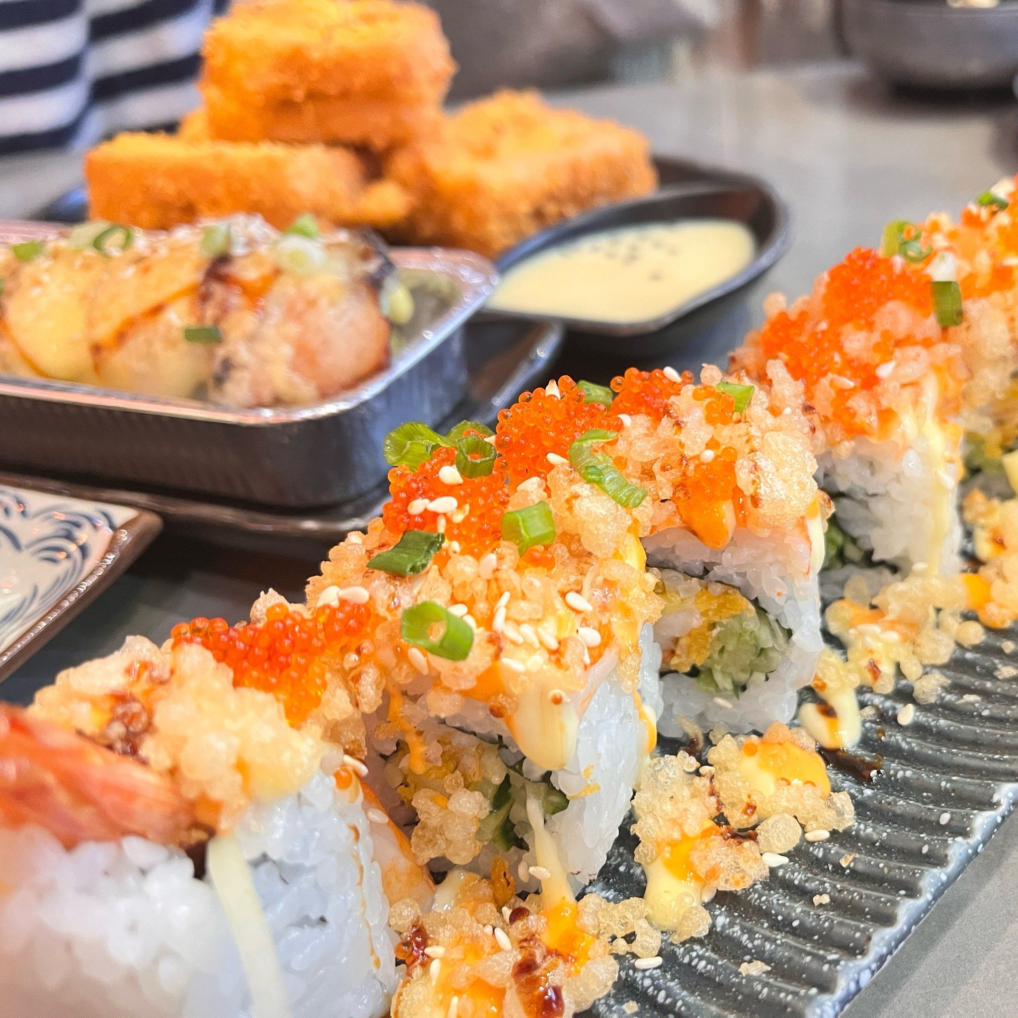 没有人能拒绝榴莲焗寿司吧!