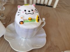 3D奶泡咖啡-小劳拉生日蛋糕西餐厅