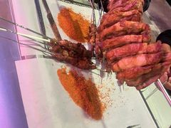 -土灶台东北大块肉烧烤(风景城邦店)