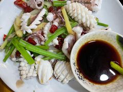 鲜鱿鱼-潮粥馆(长江花园店)