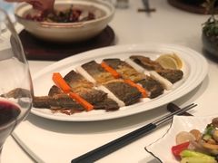 香煎舟山脱脂大黄鱼-T館·花园艺术餐厅