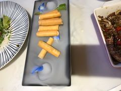脆筒龙虾卷-后海16号·北京私房菜