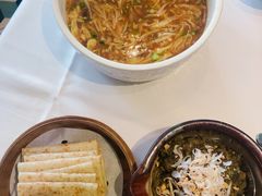 老青岛酸辣汤&nbsp;醒酒&nbsp;爽口&nbsp;汤-开海·红岛海鲜虾水饺(石老人店)