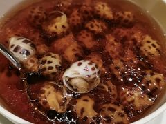 古越陈酿煮花螺-杭州西子湖四季酒店·金沙厅
