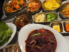 -草家酱蟹炭火烤肉店(珲春南路一店)
