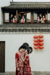 -桃子造型婚纱礼服(凤起广场店)